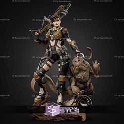 Kyla Scifi Girl 1-6 STL Files