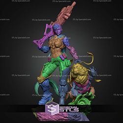 Kyla Scifi Girl 1-6 STL Files