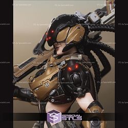 Kyla Scifi Girl 1-6 STL Files
