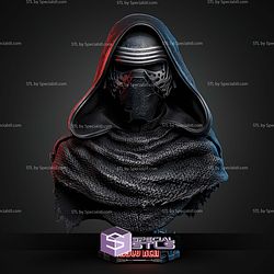 Kylo Ren Portrait Bust 470mm STL Files