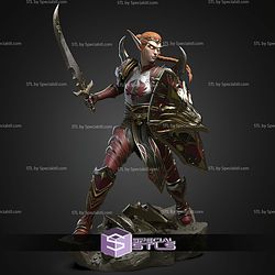 Lady Liadrin Warcraft STL Files