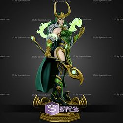 Lady Loki Marvel Rivals Sexy STL Files