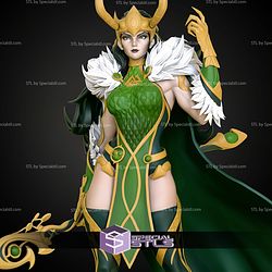 Lady Loki Rivals 190mm STL Files