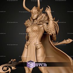 Lady Loki Rivals 190mm STL Files