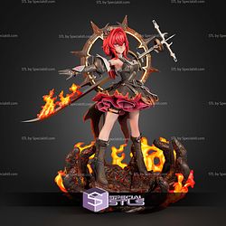 Laevatain Arknights Endfield 257mm STL Files