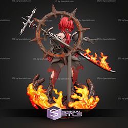 Laevatain Arknights Endfield 257mm STL Files