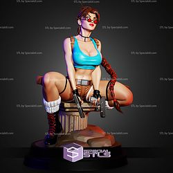 Lara Croft Semi Realistic STL Files