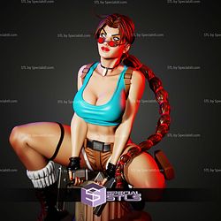 Lara Croft Semi Realistic STL Files