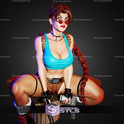 Lara Croft Semi Realistic STL Files