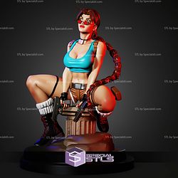 Lara Croft Semi Realistic STL Files