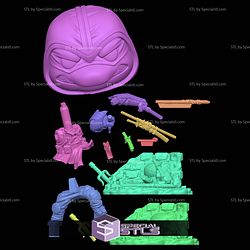 Last Ronin TMNT Funko 102mm STL Files