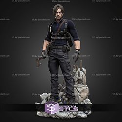 Leon Resident Evil Requiem 323mm Digital STL Files