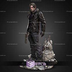 Leon Resident Evil Requiem 323mm Digital STL Files