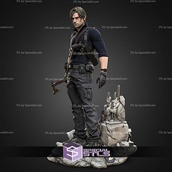 Leon Resident Evil Requiem 323mm Digital STL Files