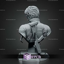 Leon Resident Evil Requiem Bust 135mm STL Files