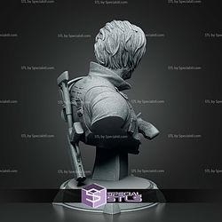Leon Resident Evil Requiem Bust 135mm STL Files