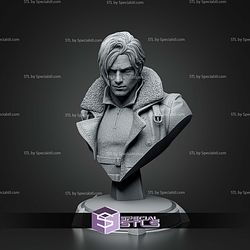 Leon Resident Evil Requiem Bust 135mm STL Files