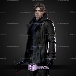Leon Residual Evil Requiem 1-6 STL Files