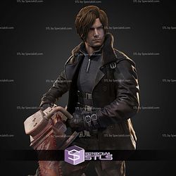 Leon S Kennedy Resident Evil 208mm STL Files
