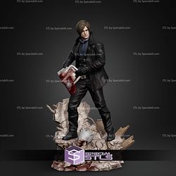 Leon S Kennedy Resident Evil 208mm STL Files