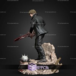 Leon S Kennedy Resident Evil 208mm STL Files