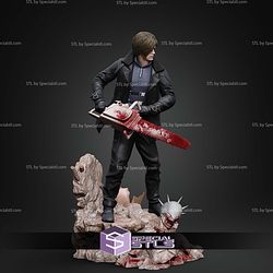Leon S Kennedy Resident Evil 208mm STL Files