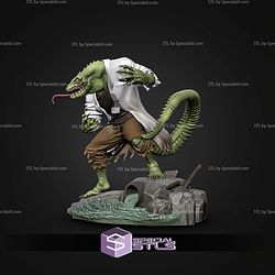 Lizard The Animated Series STL Files