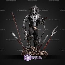 Lobo Skull Base 1 6 STL Files