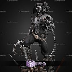 Lobo Skull Base 1 6 STL Files