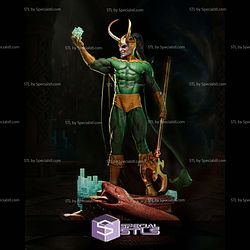 Loki Comics Museum Pose STL Files
