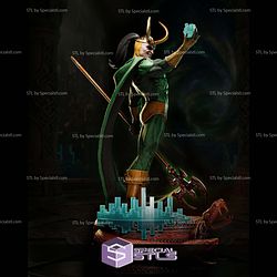 Loki Comics Museum Pose STL Files
