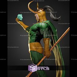 Loki Comics Museum Pose STL Files