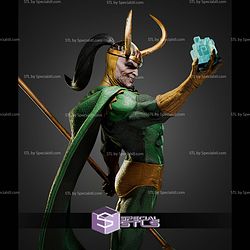 Loki Comics Museum Pose STL Files
