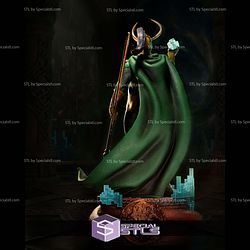 Loki Comics Museum Pose STL Files