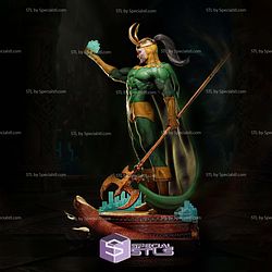 Loki Comics Museum Pose STL Files