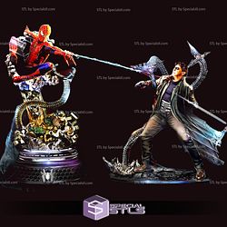 Spiderman Tobey Maguire vs Doctor Octopus Diorama