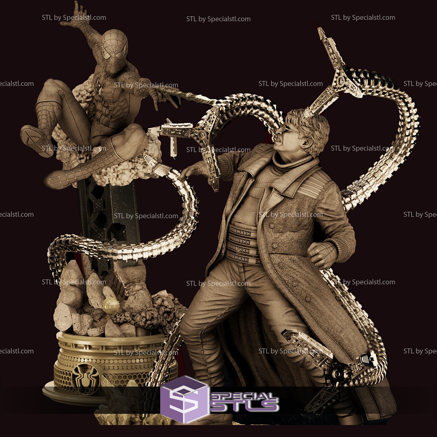 Doctor Octopus Gallery Diorama