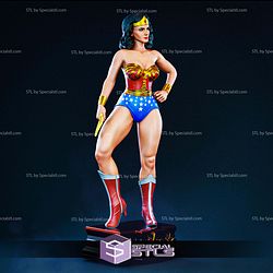 Lynda Carter Wonder Woman 1 6 STL Files