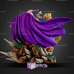 Majin Vegeta Vs Buu Diorama STL Files
