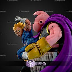 Majin Vegeta Vs Buu Diorama STL Files