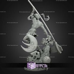 Maka Soul Eater Digital STL Files