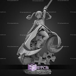 Maka Soul Eater Digital STL Files