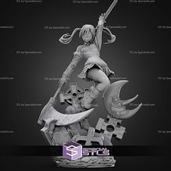 Maka Soul Eater Digital STL Files