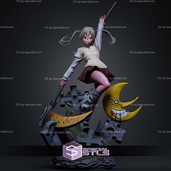Maka Soul Eater Digital STL Files