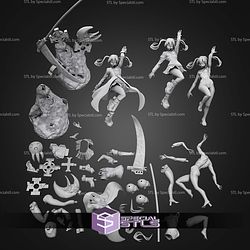 Maka Soul Eater Digital STL Files