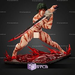 Maki Zenin Fighting Alternative STL Files