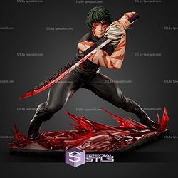 Maki Zenin Fighting STL Files