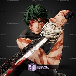 Maki Zenin Fighting STL Files