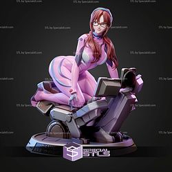 Mari Illustrious Makinami Evangelion STL Files