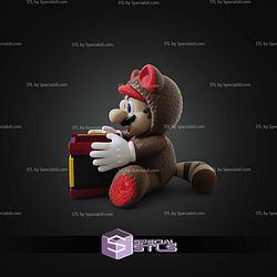 Mario Racoon Palomera Popcorn Bucket STL Files
